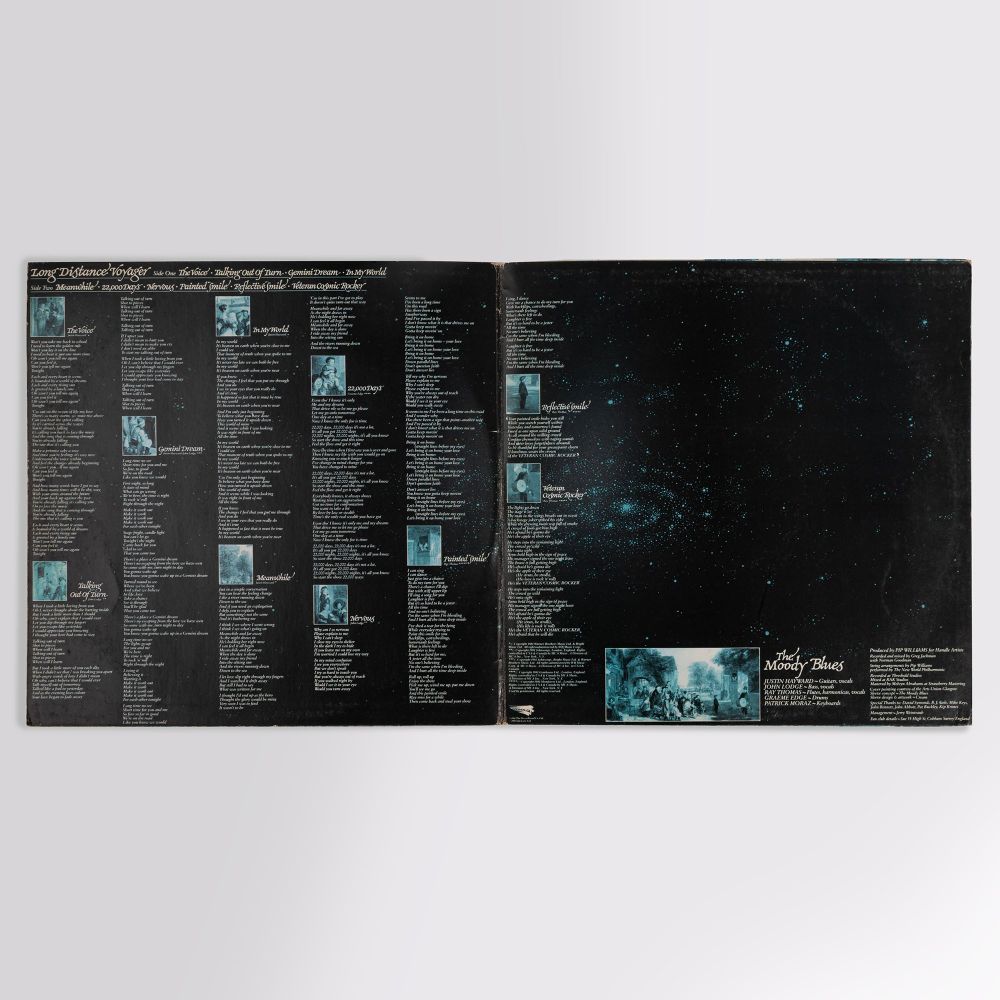 LP THE MOODY BLUES - LONG DISTANCE VOYAGER - 1981