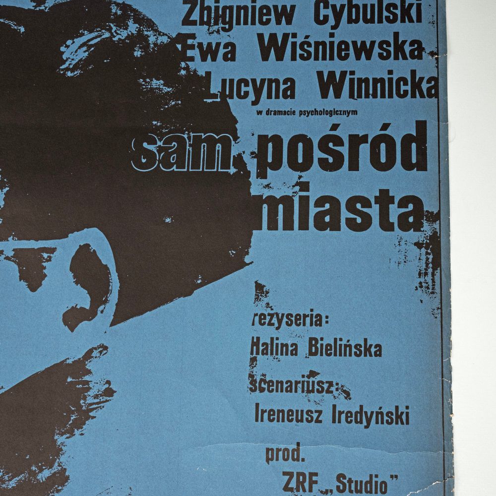 Pôster Sam pośród miasta - 1965