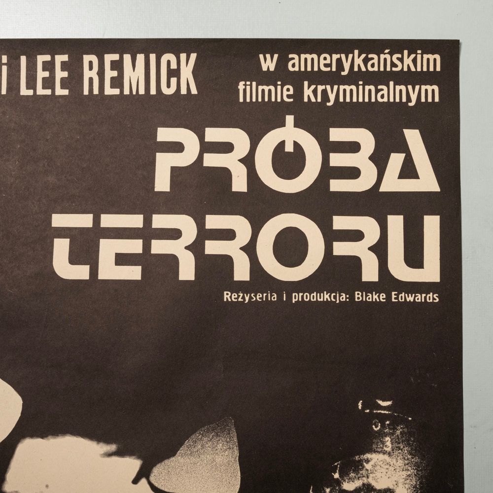 Pôster Proba Terroru  - 1960