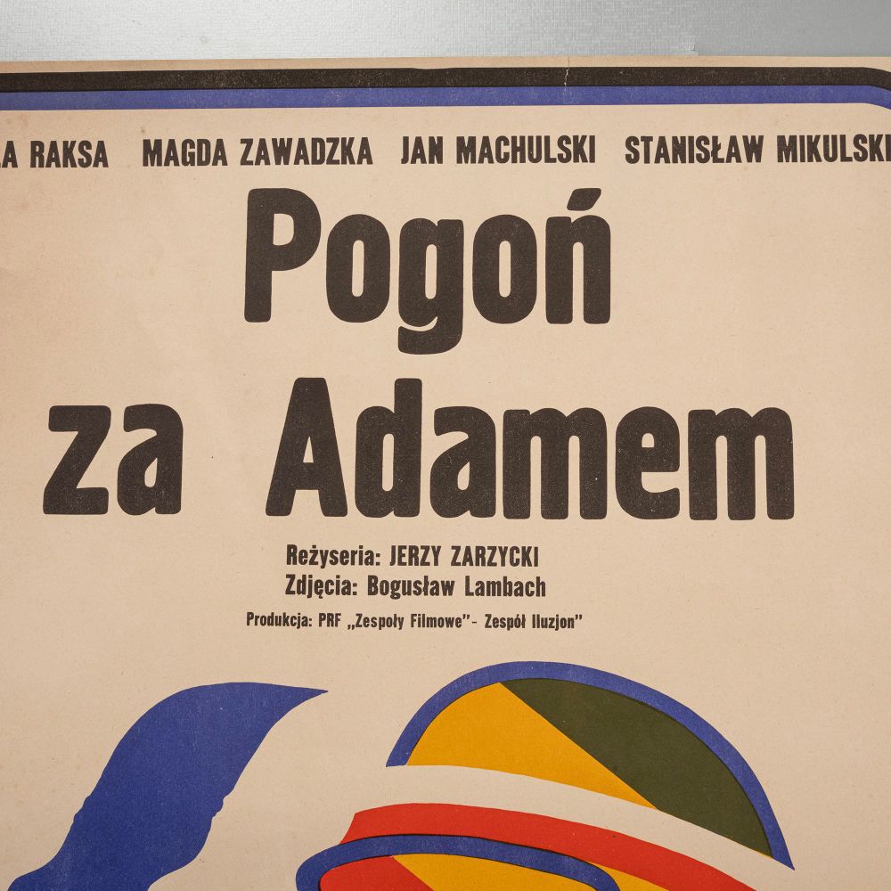 Pôster Pogon za Adamem  1970