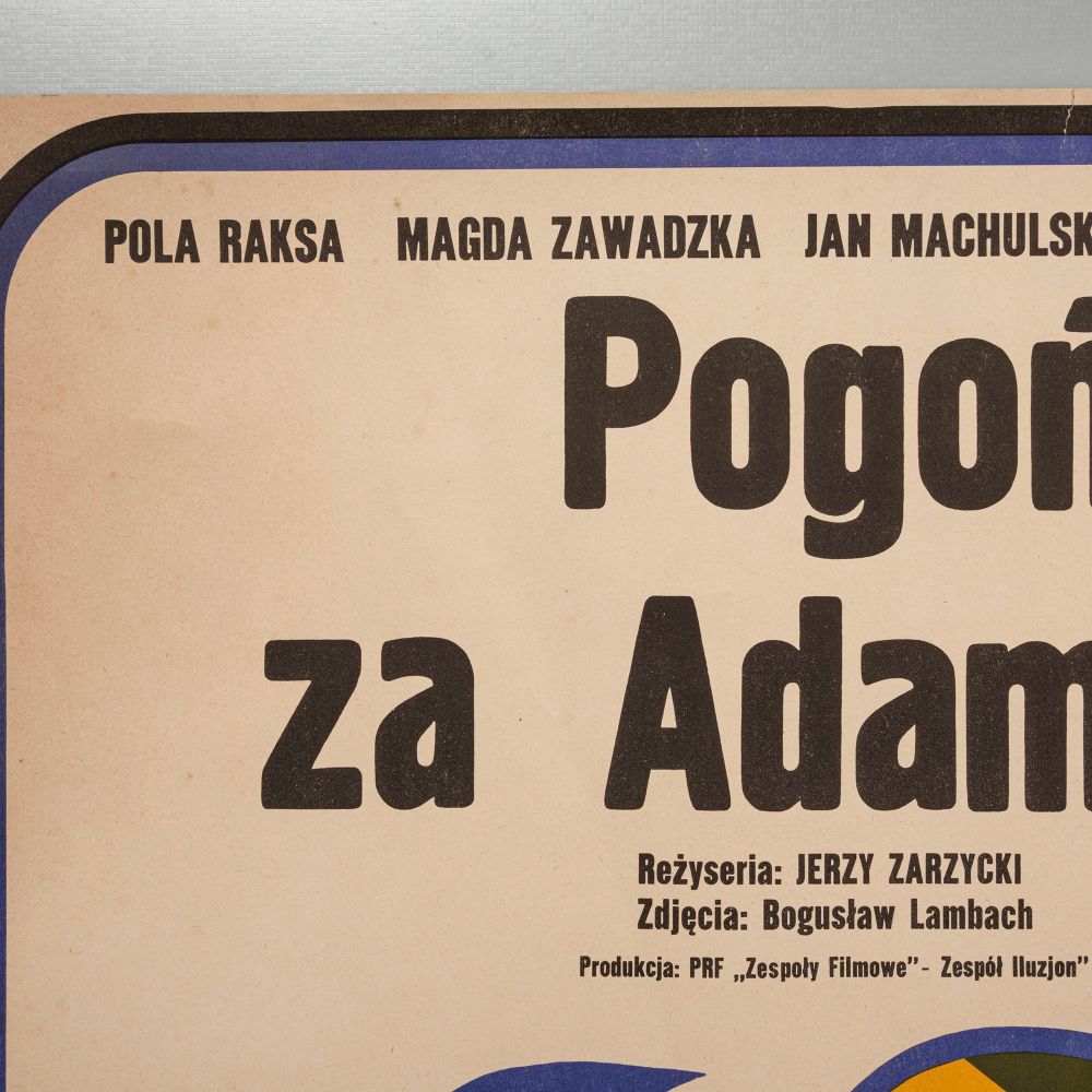 Pôster Pogon za Adamem  1970
