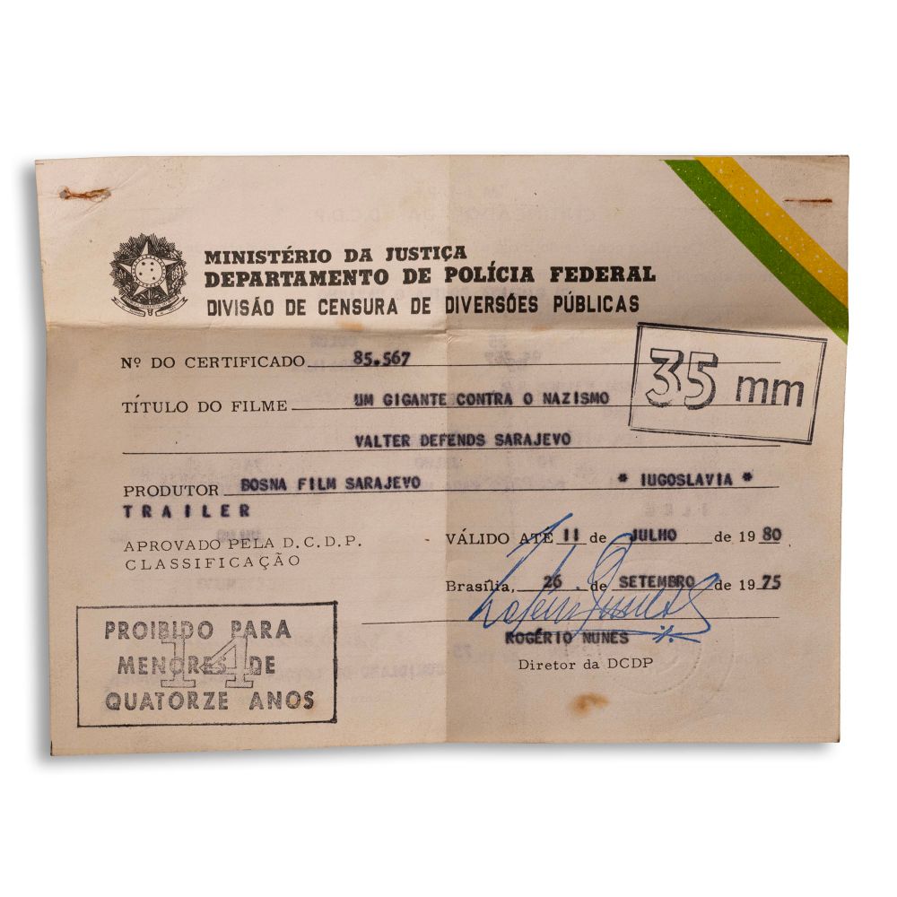 Conjunto cinematográfico Fama Filmes S.A. 1975