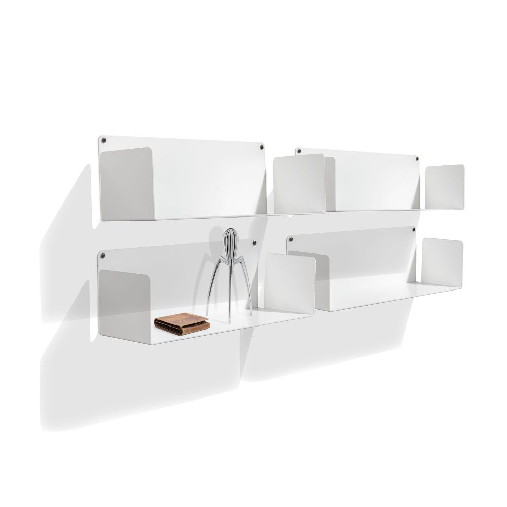 Estante Horizonte Lateral Branca 45 cm