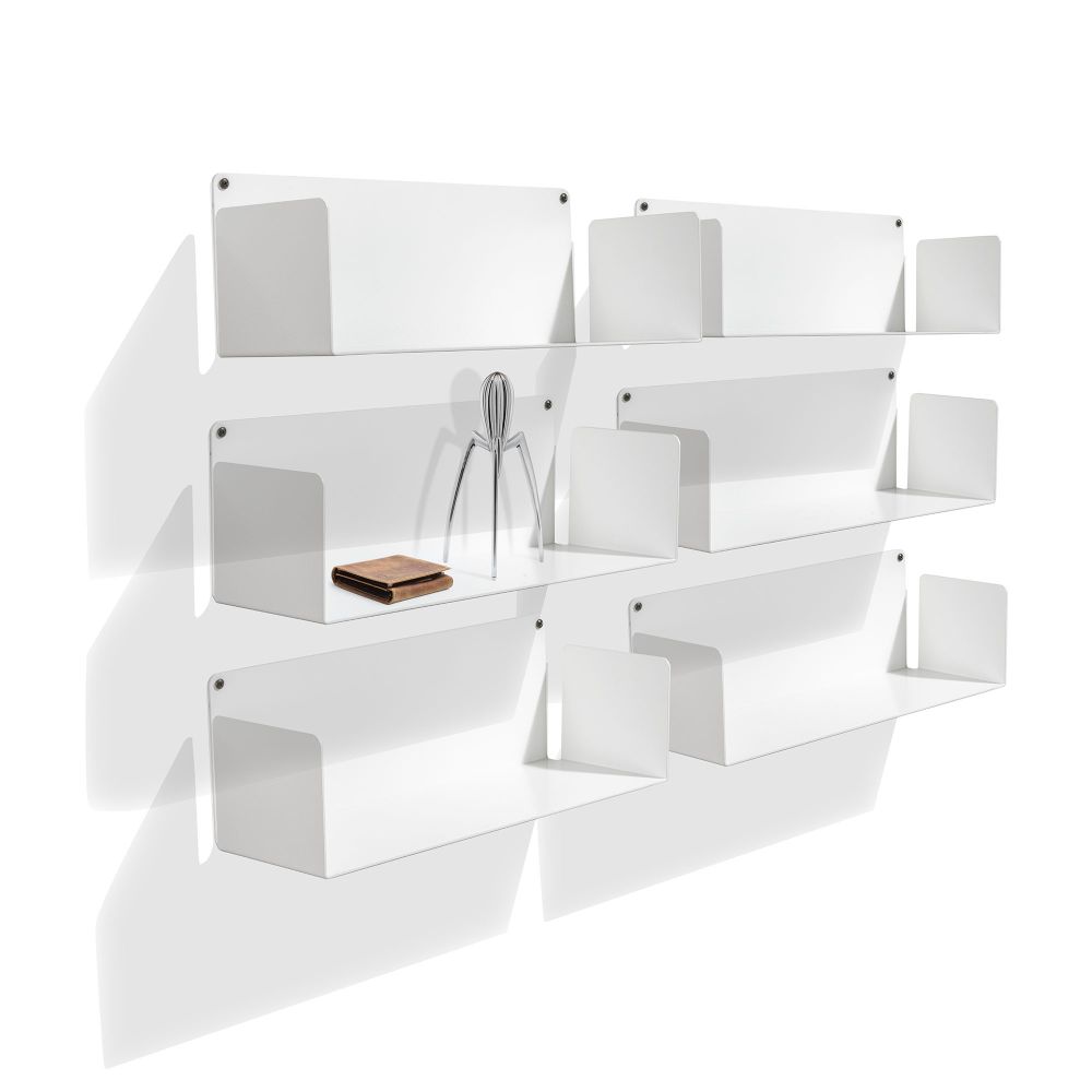 Estante Horizonte Lateral Branca 45 cm