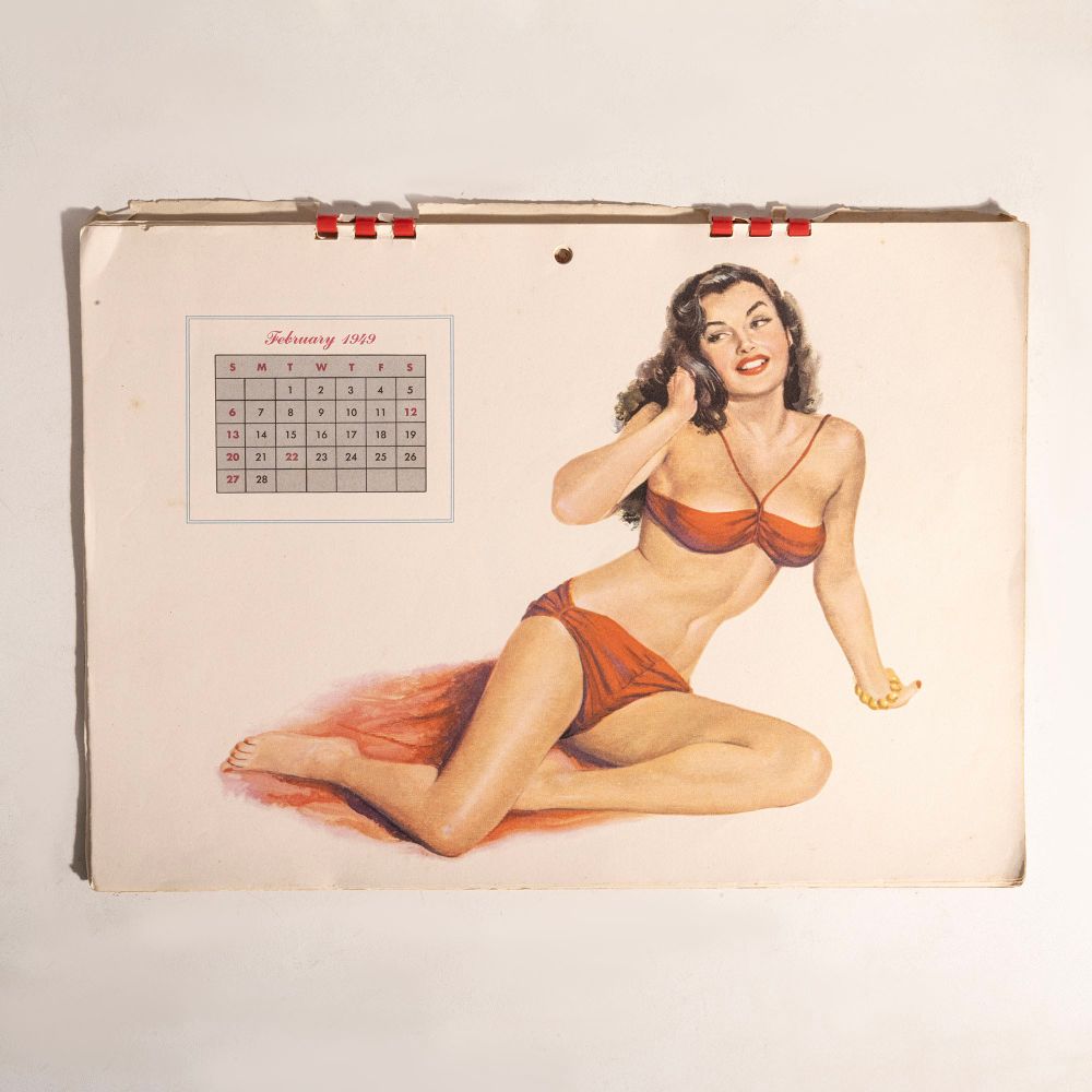 Calendário Esquire 1949