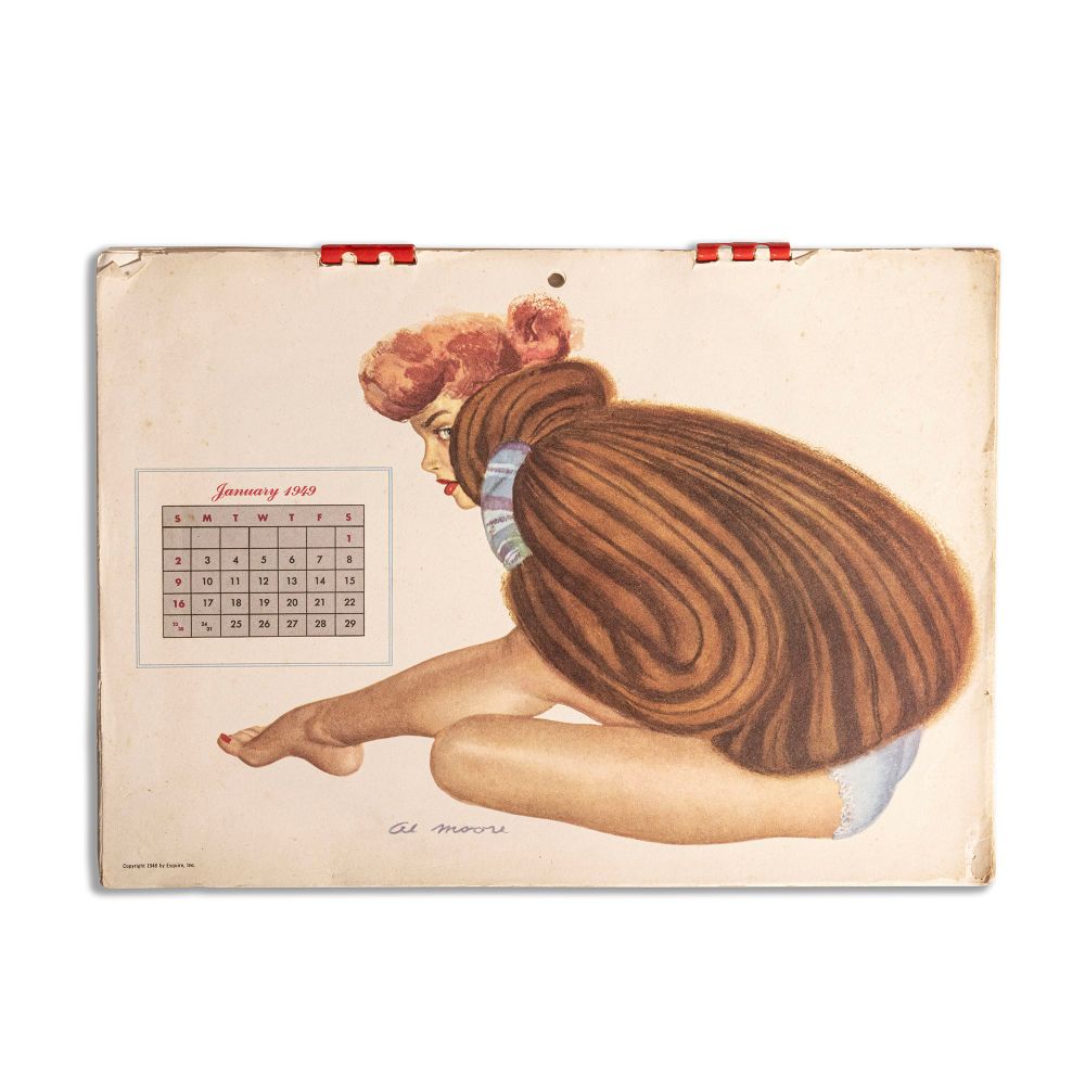 Calendário Esquire 1949