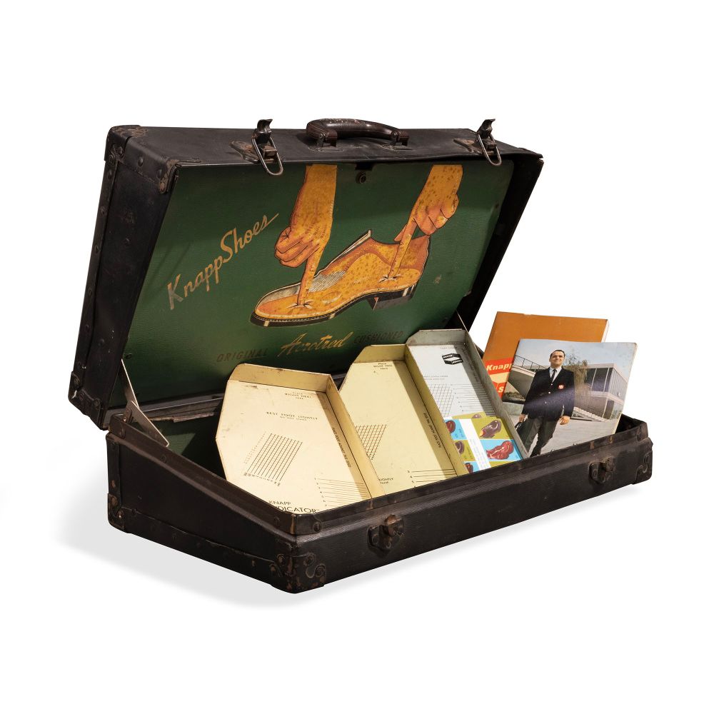 Maleta de Vendedor Knapp Shoes  1950