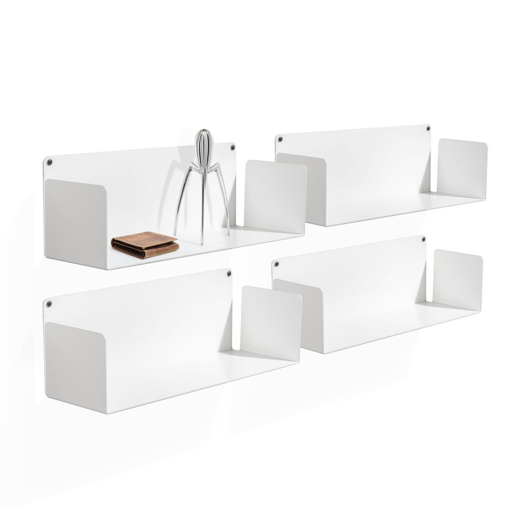 Estante Horizonte Lateral Branca 45 cm