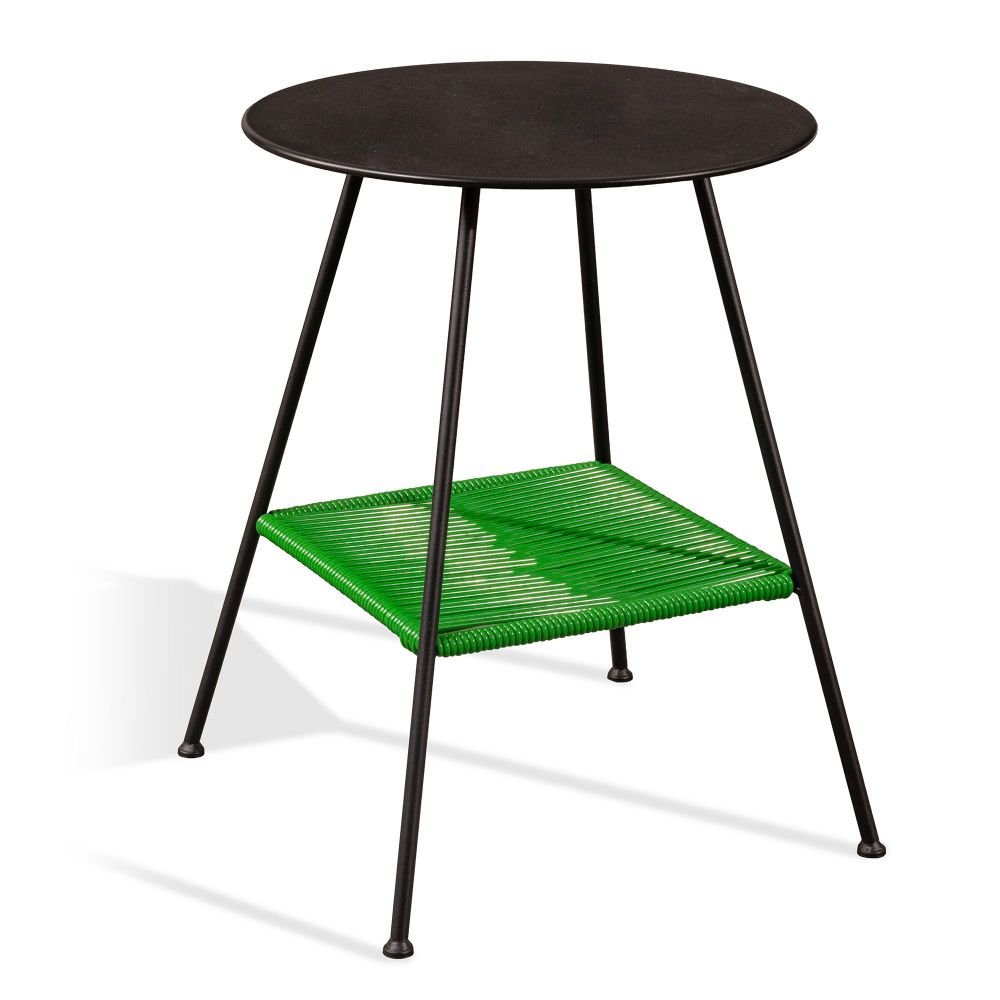 Mesa Lateral Varanda tampo metal