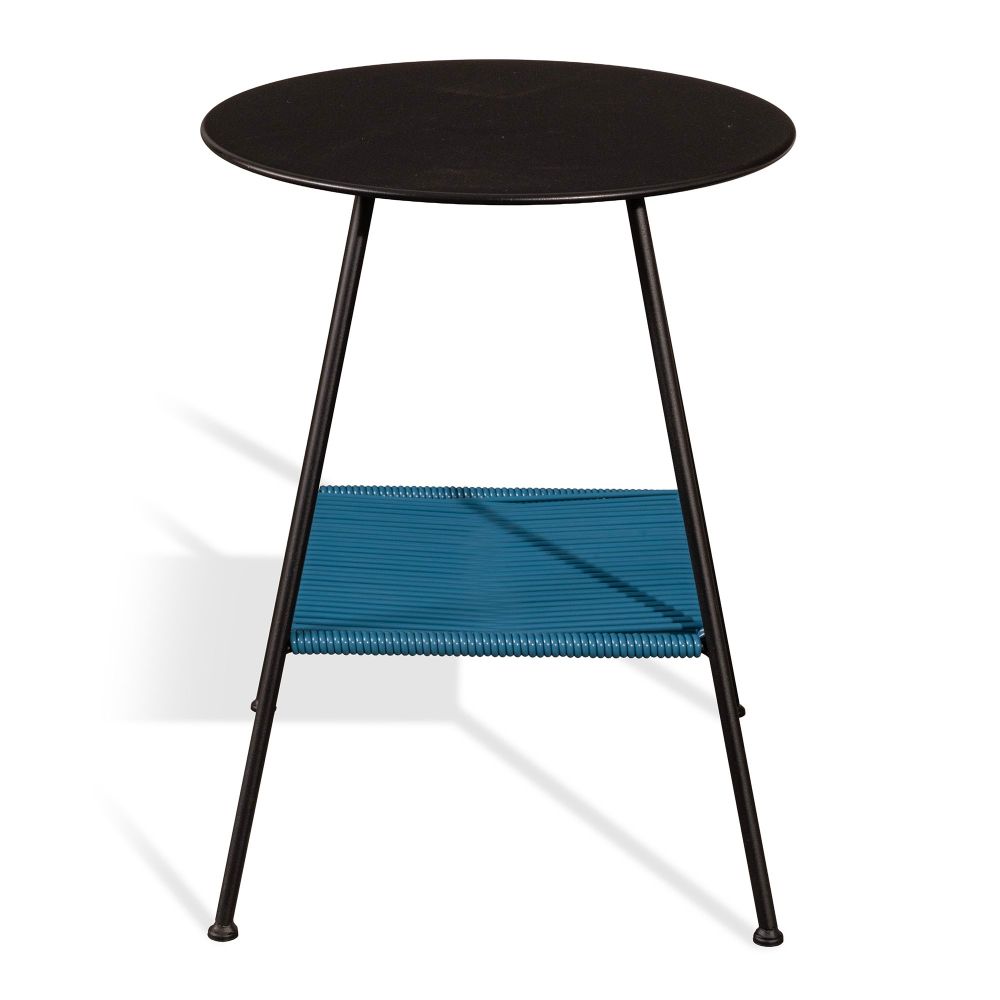 Mesa Lateral Varanda tampo metal