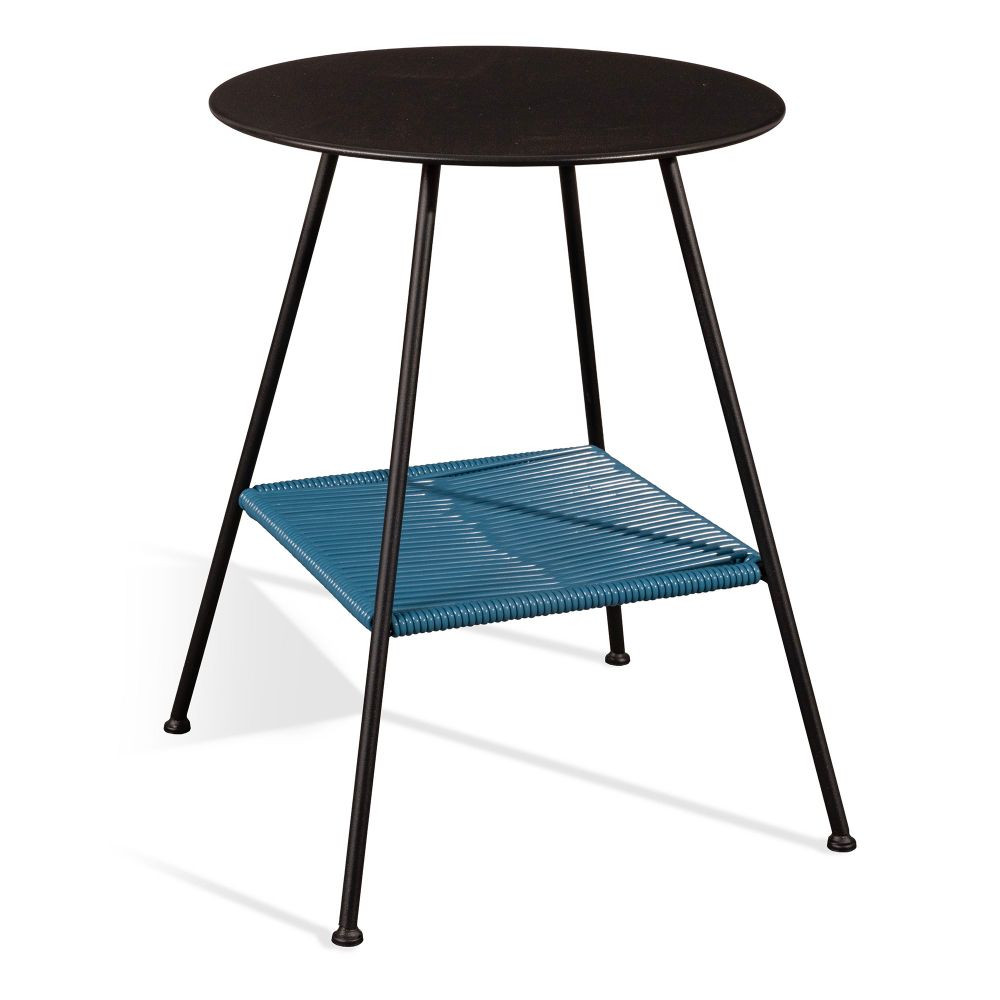 Mesa Lateral Varanda tampo metal