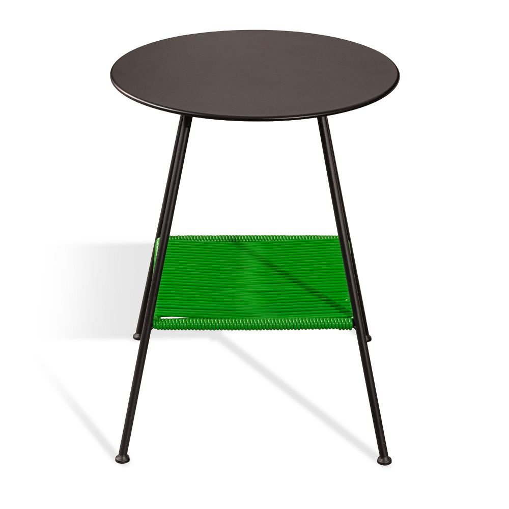 Mesa Lateral Varanda tampo metal