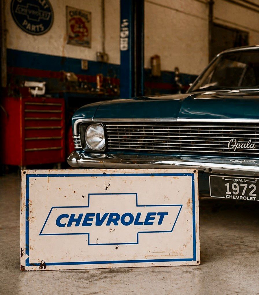 Placa  Chevrolet 1970