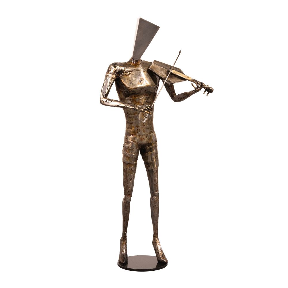 Escultura Violinista