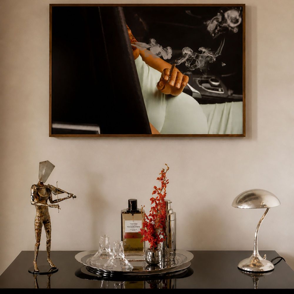 Escultura Violinista