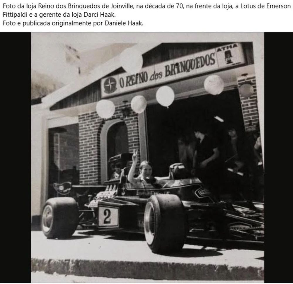 Placa Reino dos brinquedos 1970 