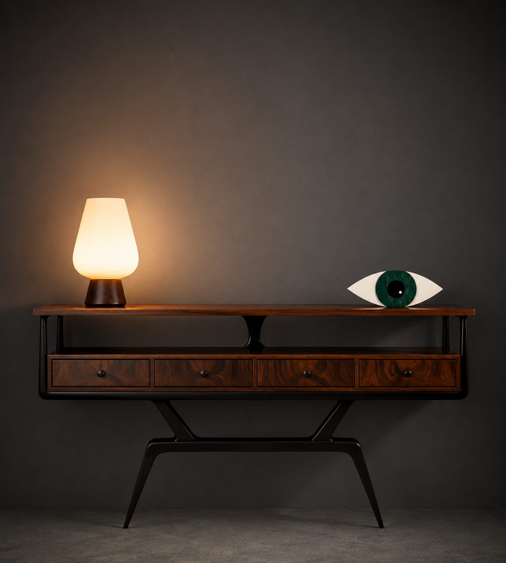 Luminária  de mesa Luna