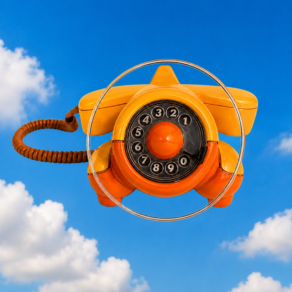 Telefone  Avião 1970