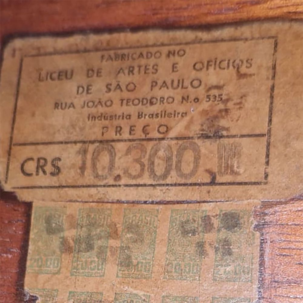 Móvel Liceu de Artes  1930