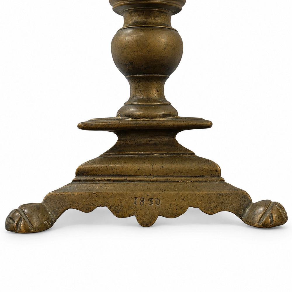 Par de Castiçais Memento Mori - 1830