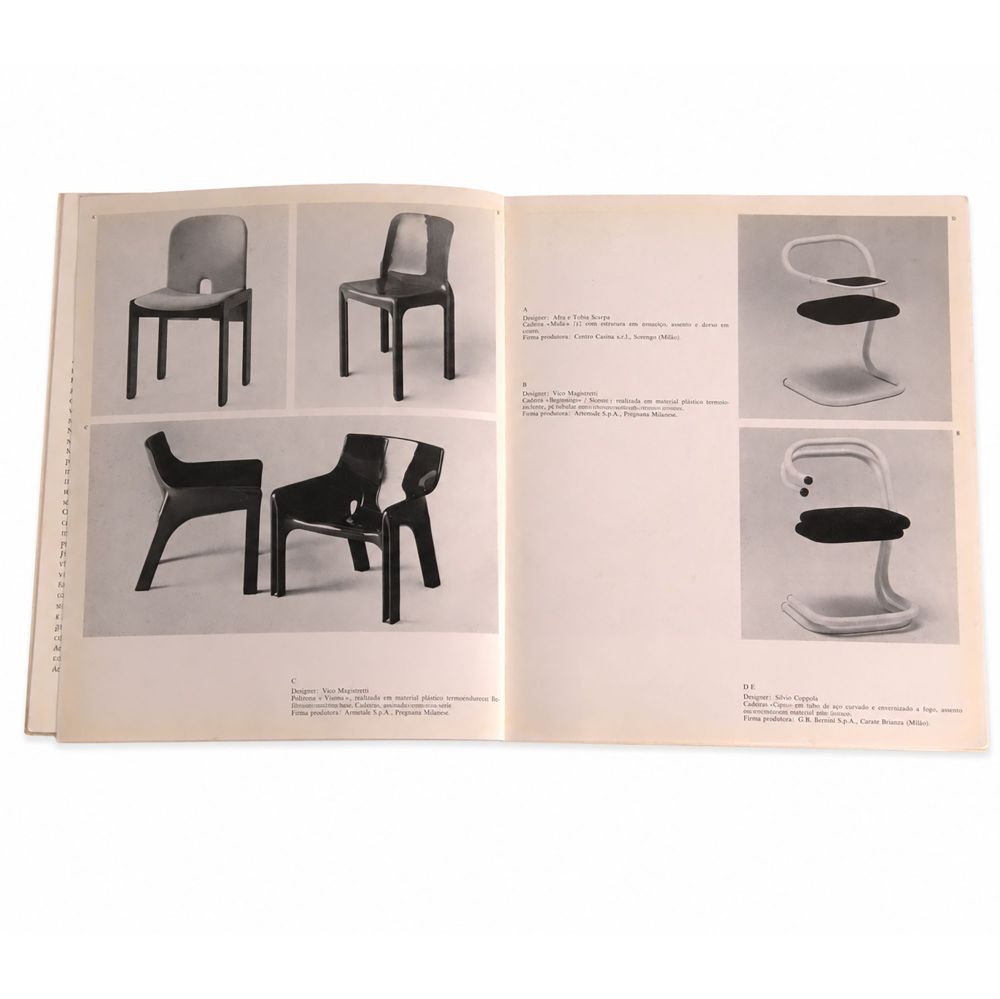 Catálogo Desenho Industrial Italiano 1975