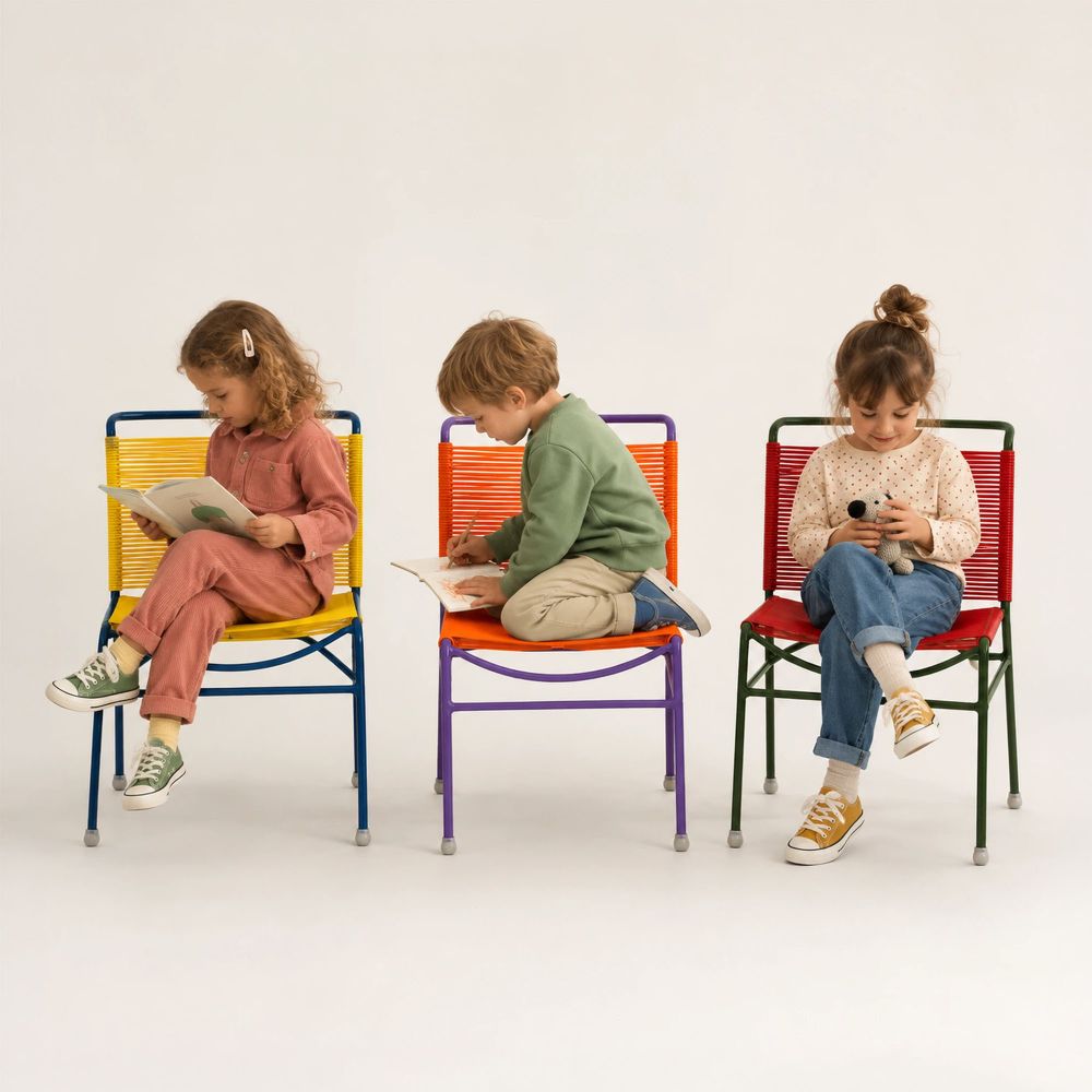 Conjunto 3 cadeiras Kids