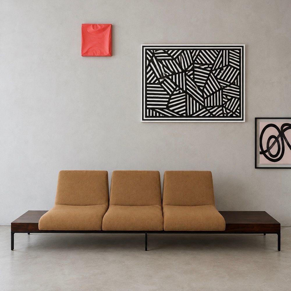 Sofá Modular 3 lugares Arredamento 1960 