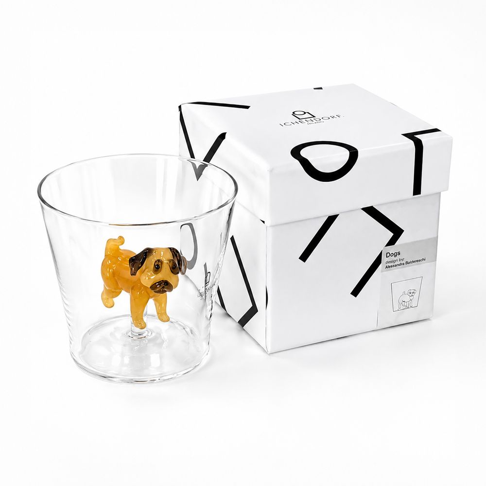 Copo Pug Ichendorf - Coleção Dogs