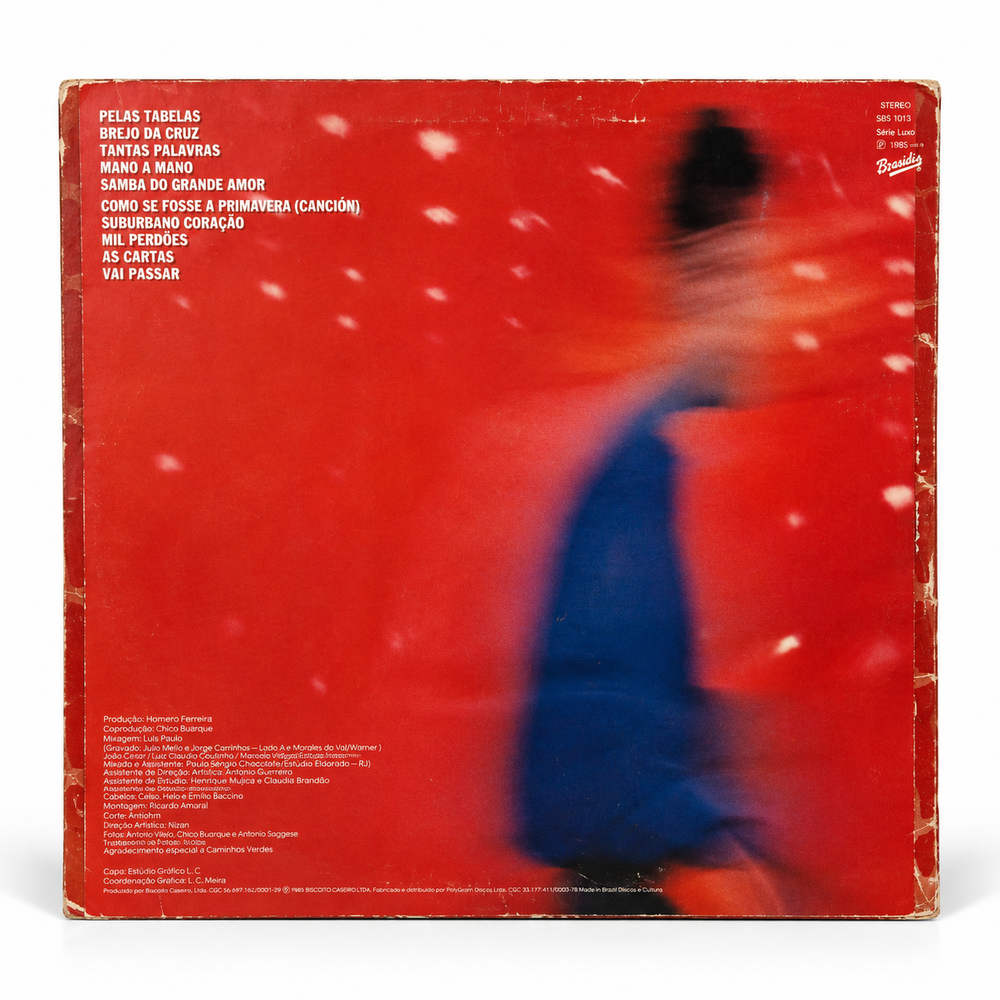 LP Chico Buarque 1984
