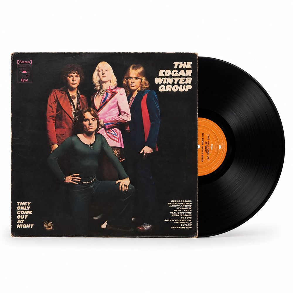 LP The Edgar Winter Group,  They Only Come Out at Night  1972