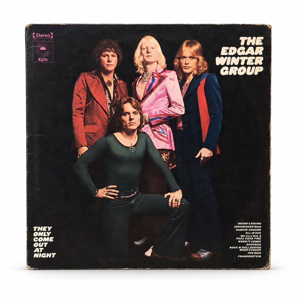 LP The Edgar Winter Group,  They Only Come Out at Night  1972