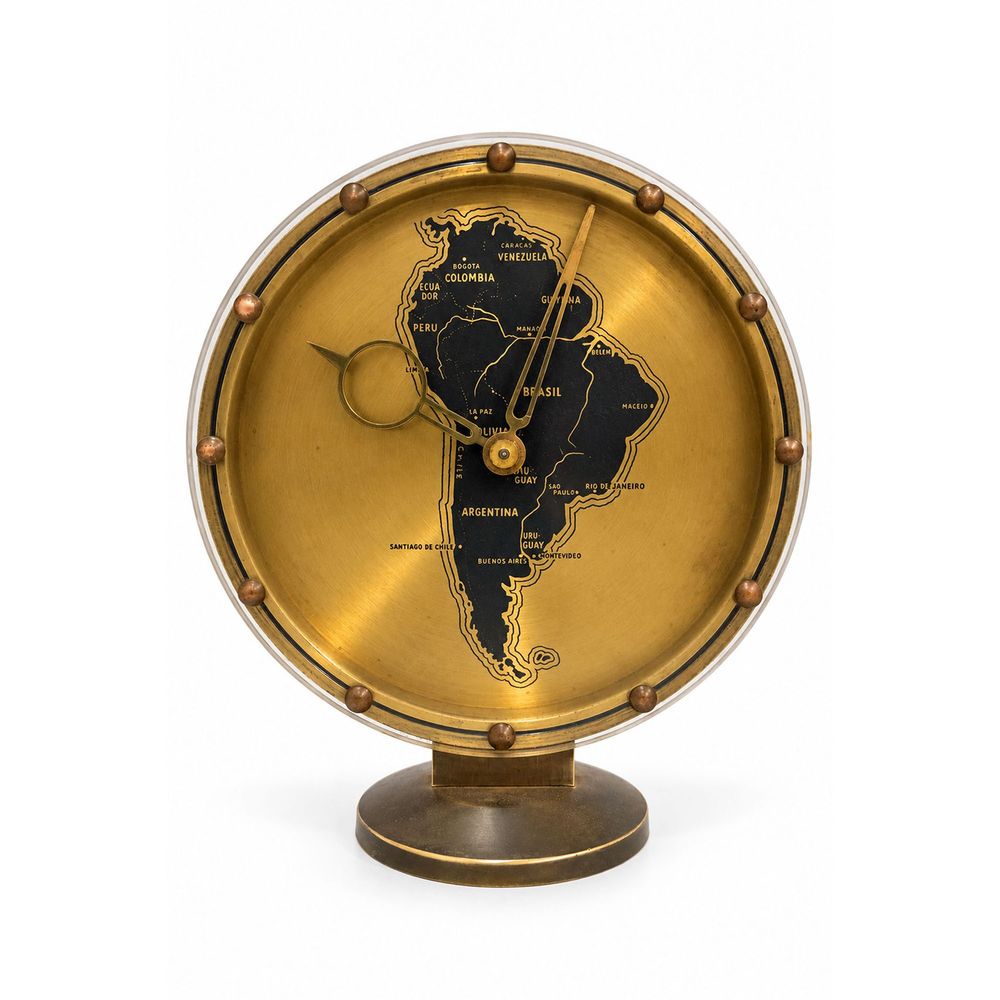 Relógio Mesa América do Sul 1950
