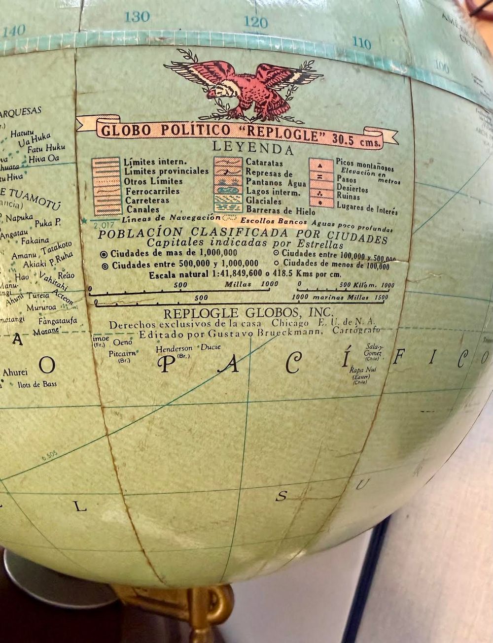 Globo  Replogle  1950–1955