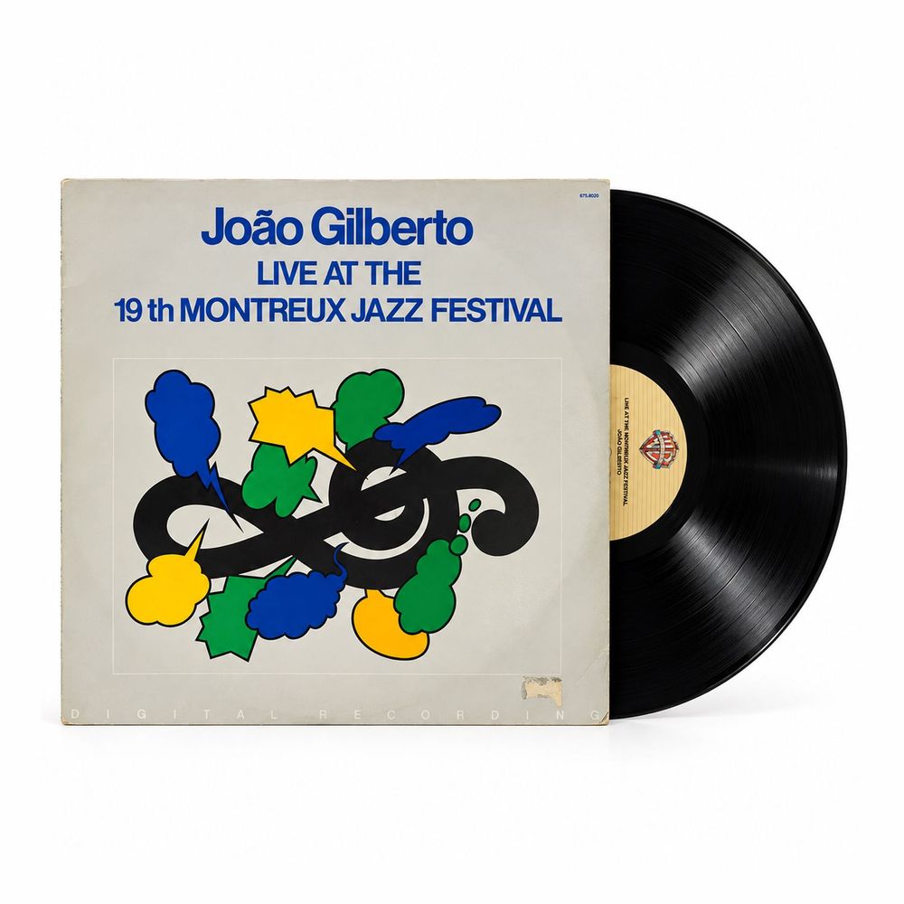 Lp João Gilberto Live at the Montreux Jazz Festival