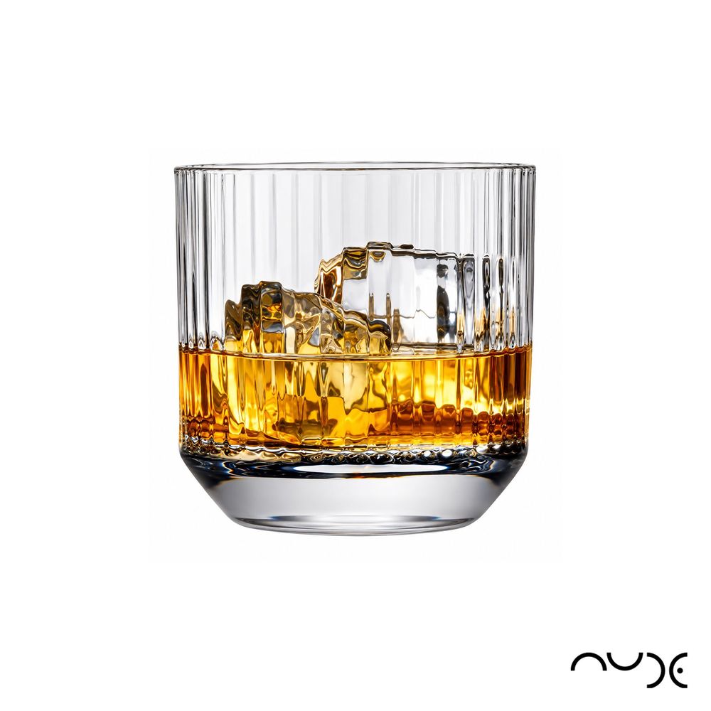 Conjunto de 4 Copos de Whisky Sof Big Top - Nude