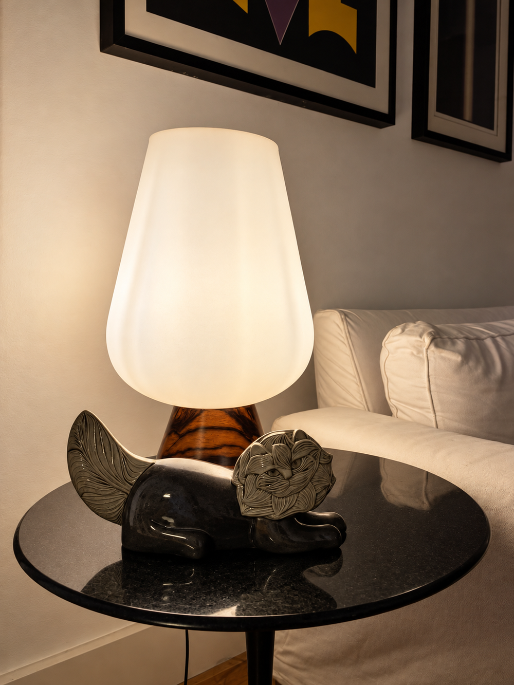 Luminária  de mesa Luna