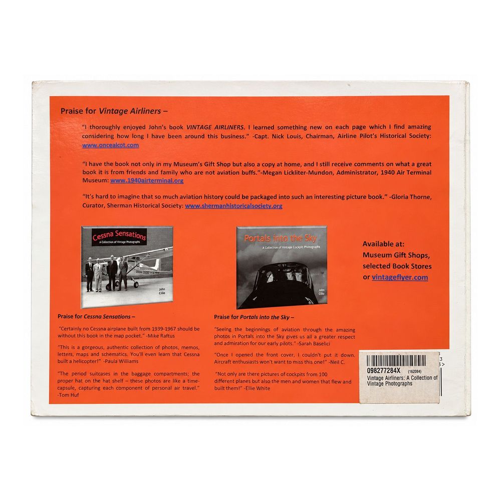 Livro Vintage Airliners 2010
