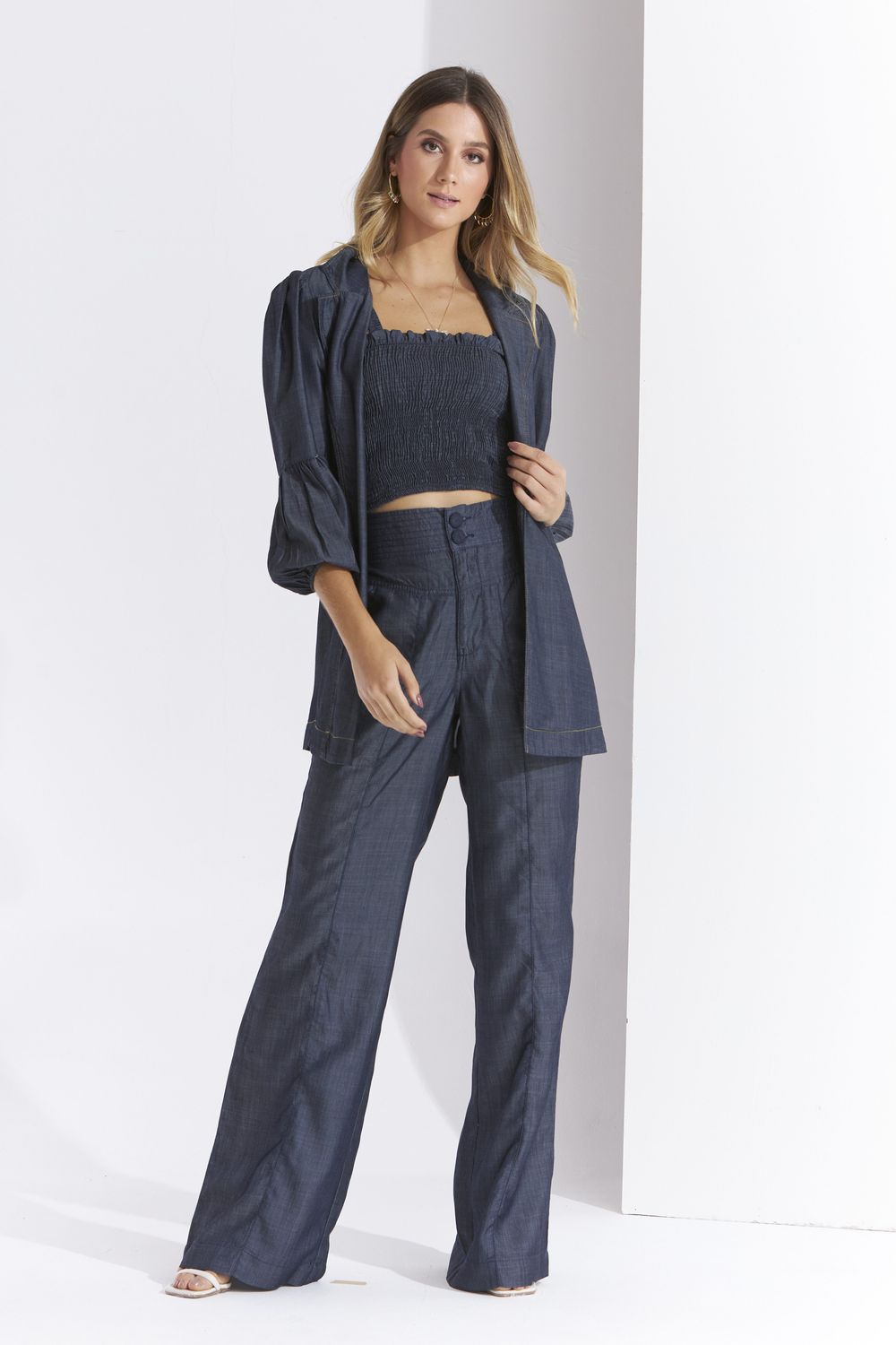 BLAZER JEANS LEVE