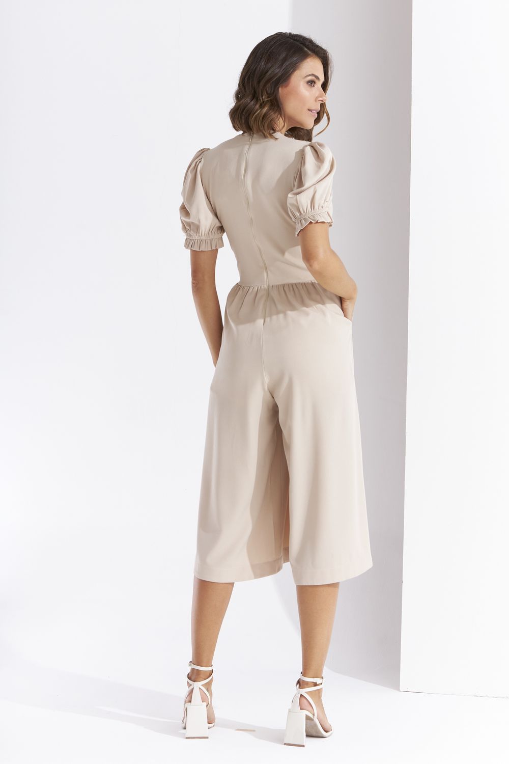 MACACÃO CROPPED LISO TOSCANA