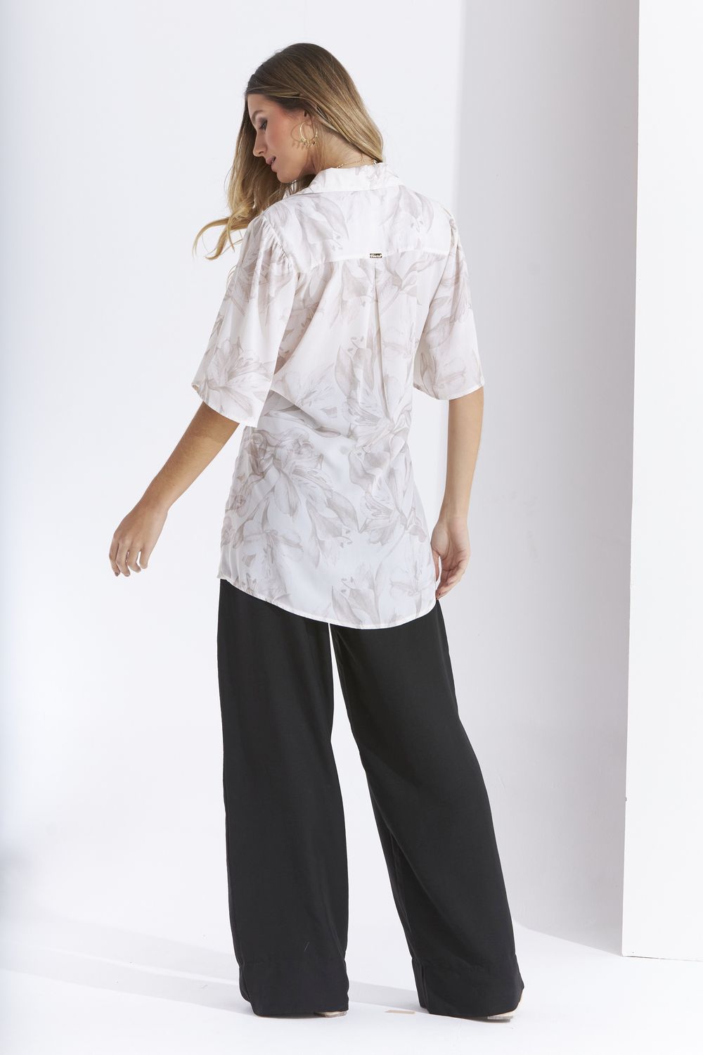 MAXI CAMISA MANGUEZAL C/ BARRADO