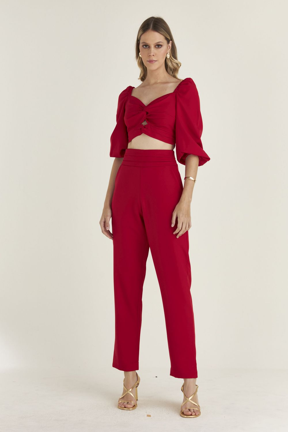 BLUSA CROPPED LISA C/ TORÇÃO