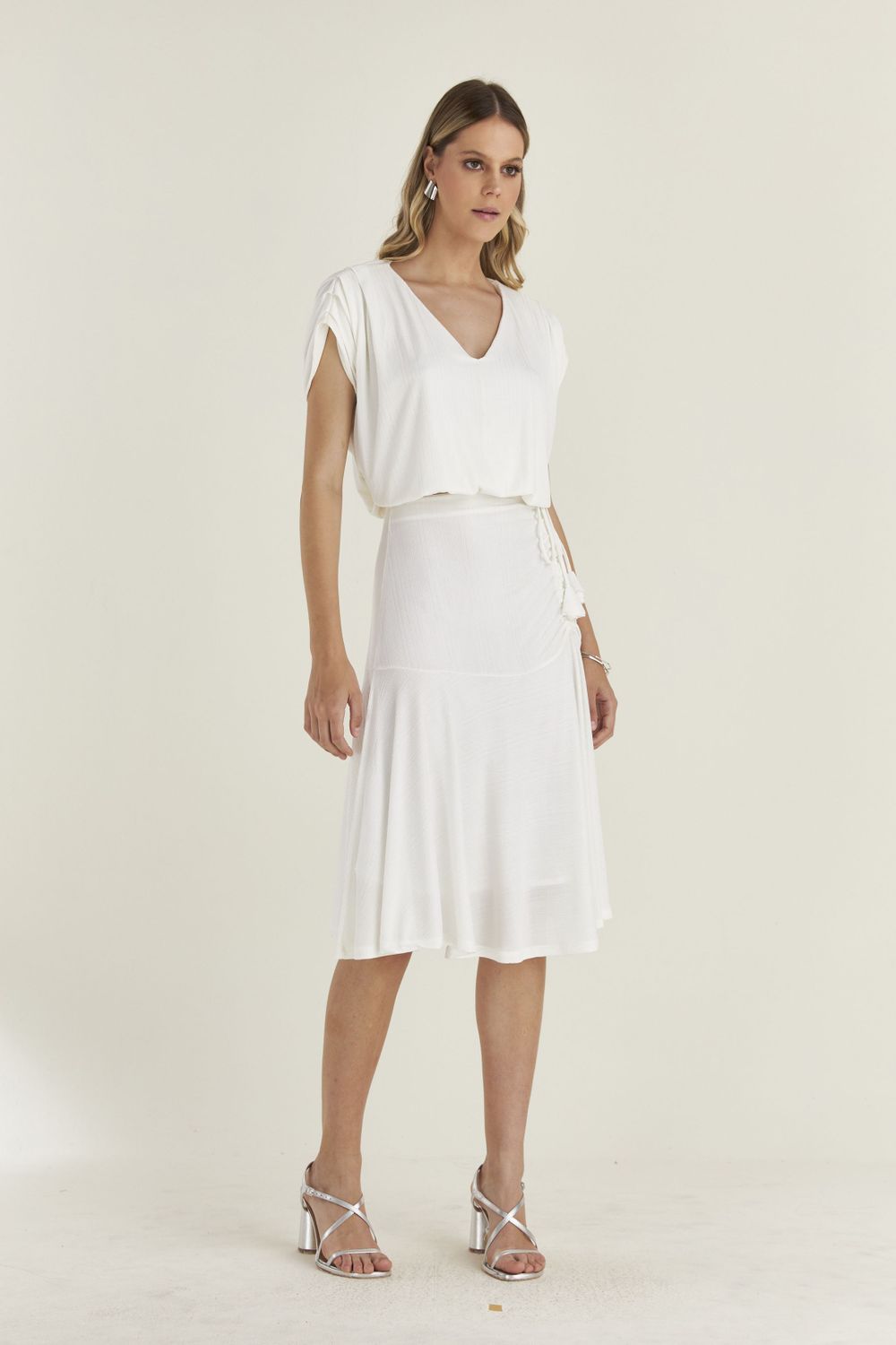 BLUSA DE MALHA SHINE C/ CANALETA
