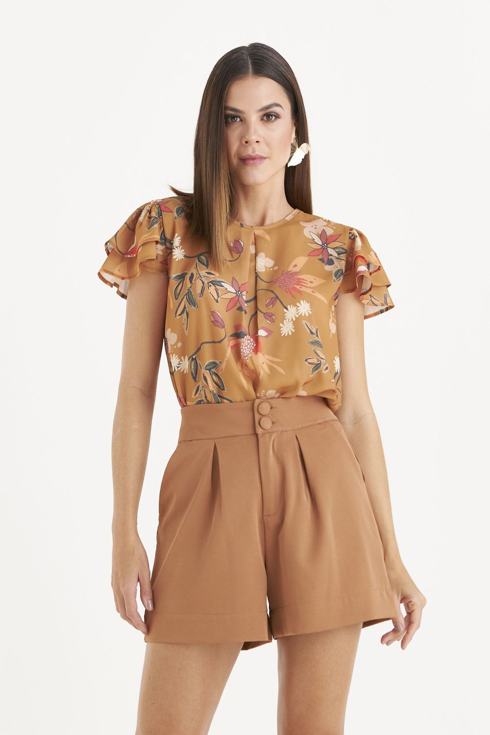 T-SHIRT FLOR DE INVERNO