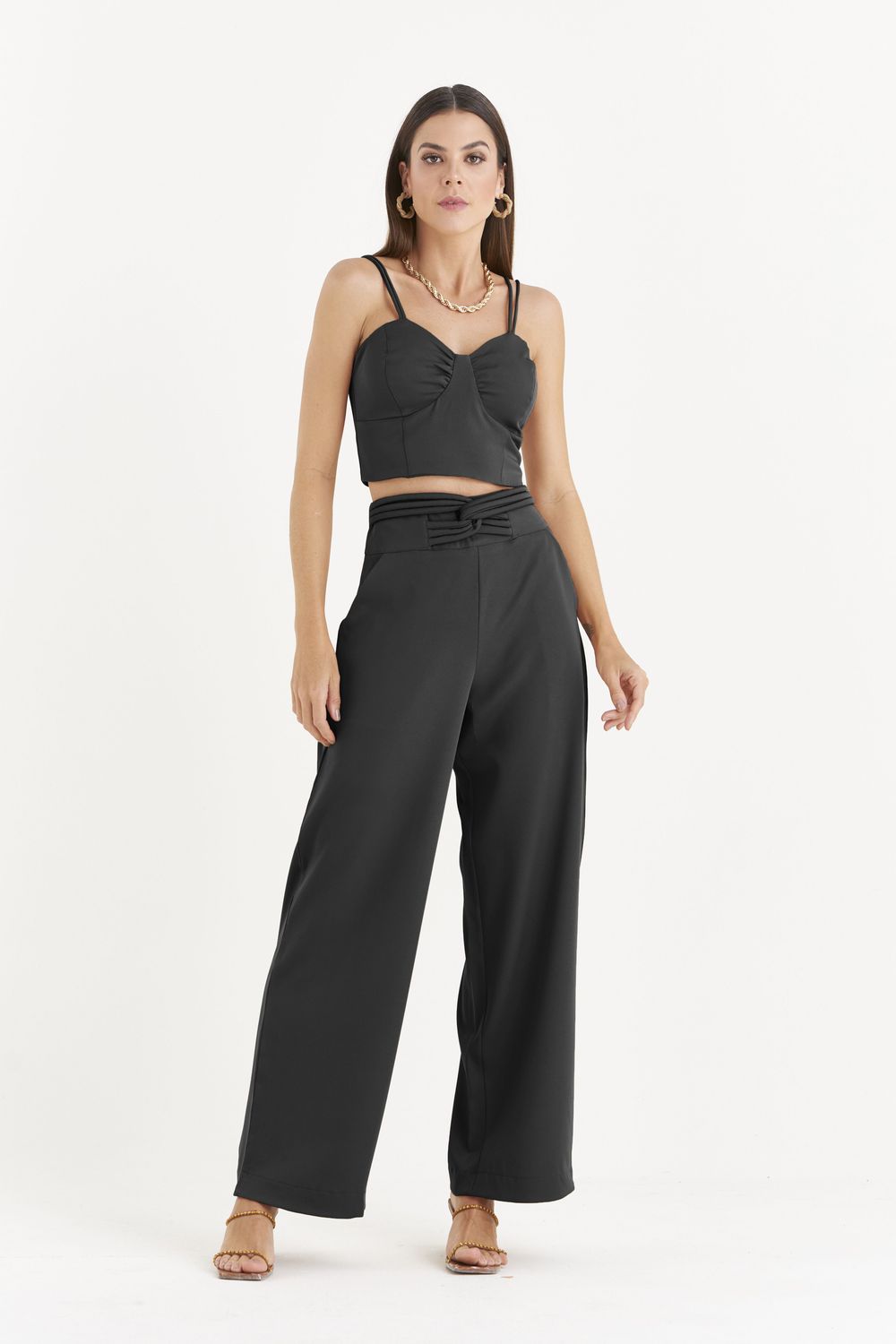 TOP LISO ELASTIC ALÇA DUPLA