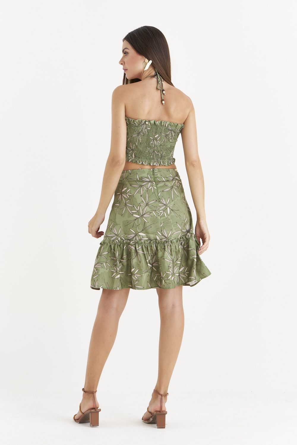VESTIDO CURTO BABOSA C/ BUSTO DE LASTEX