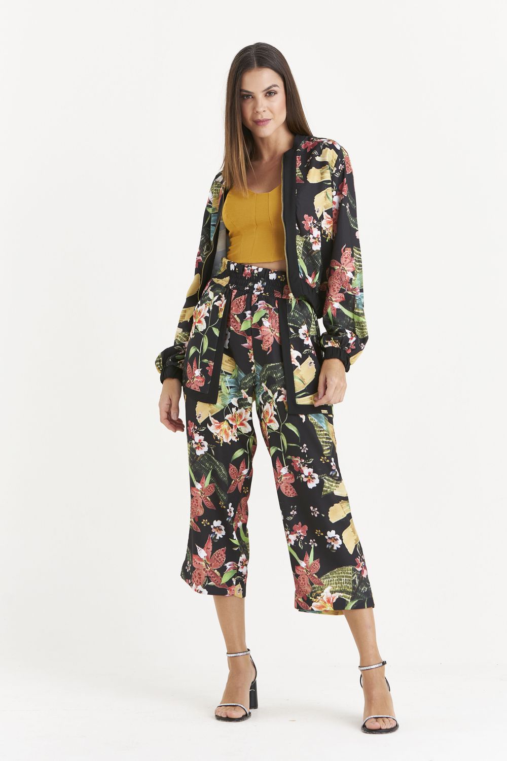 BOMBER PENA FLORAL