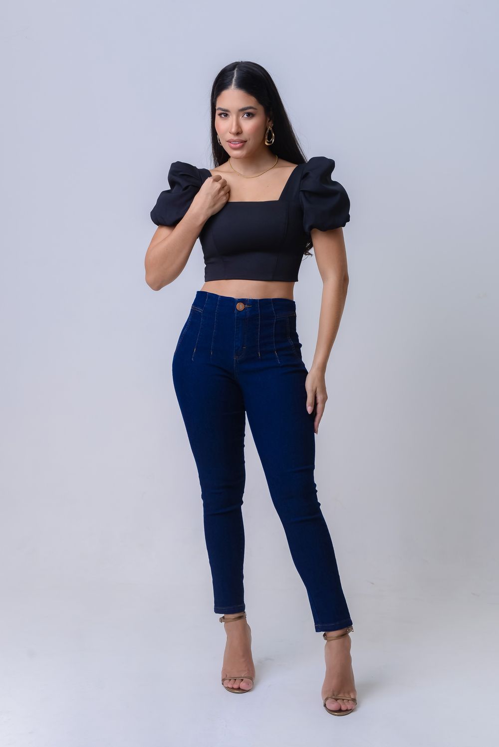 CIGARRETE SKINNY C/ LYCRA E CÓS INTERNO