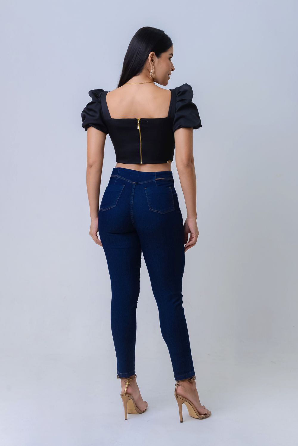 CIGARRETE SKINNY C/ LYCRA E CÓS INTERNO