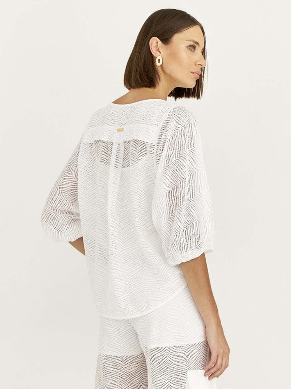 BLUSA AMPLA CROCHET LAGUNA