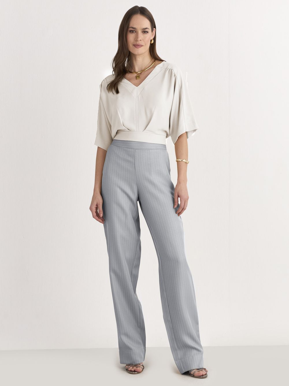 CALÇA ALFAIATARIA LISTRA DE GIZ